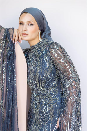 Handmade Embroidered AH1022 - Antrasit