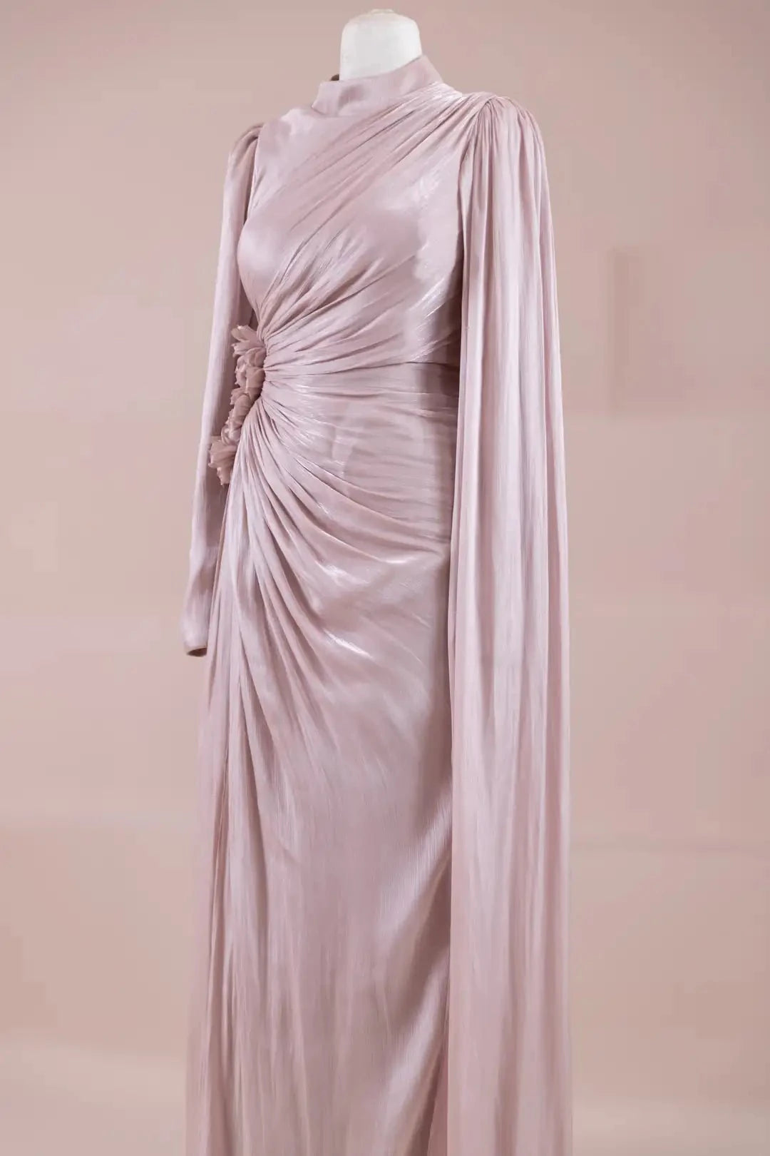 Elisa Tesettür Abiye - PEMBE