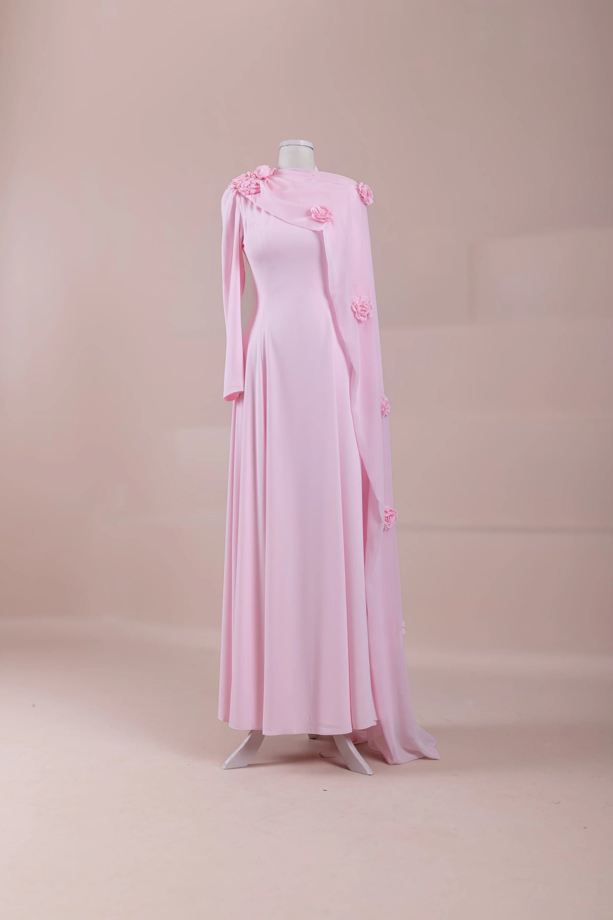 Jaidah Tesettür Abiye - PEMBE