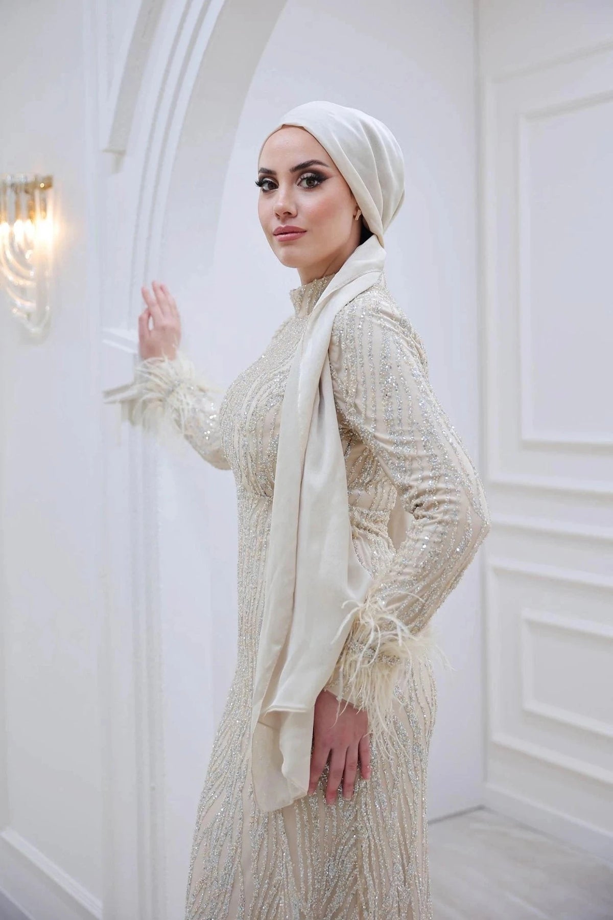Beray Tesettür Abiye - FUŞYA
