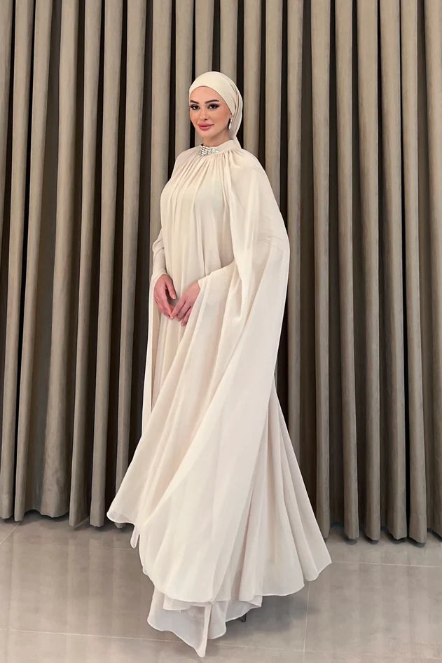Elisa Tesettür Abiye - Vanilya