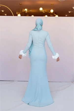Allegra Tesettür Abiye - Siyah