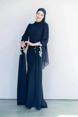 Queen Teseetür Abiye - lacivert