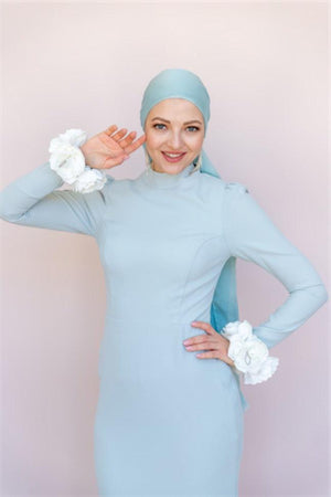 Allegra Tesettür Abiye - Siyah